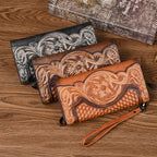 Luna - Retro Leather Wallet