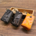 Elan - Retro Genuine Leather Key Bag