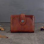 Clara- The Vintage Genuine Leather Wallet