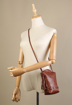 Elara - The Mini Genuine Leather Crossbody Phone Bag