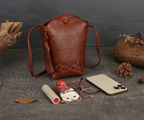 Elara - The Mini Genuine Leather Crossbody Phone Bag